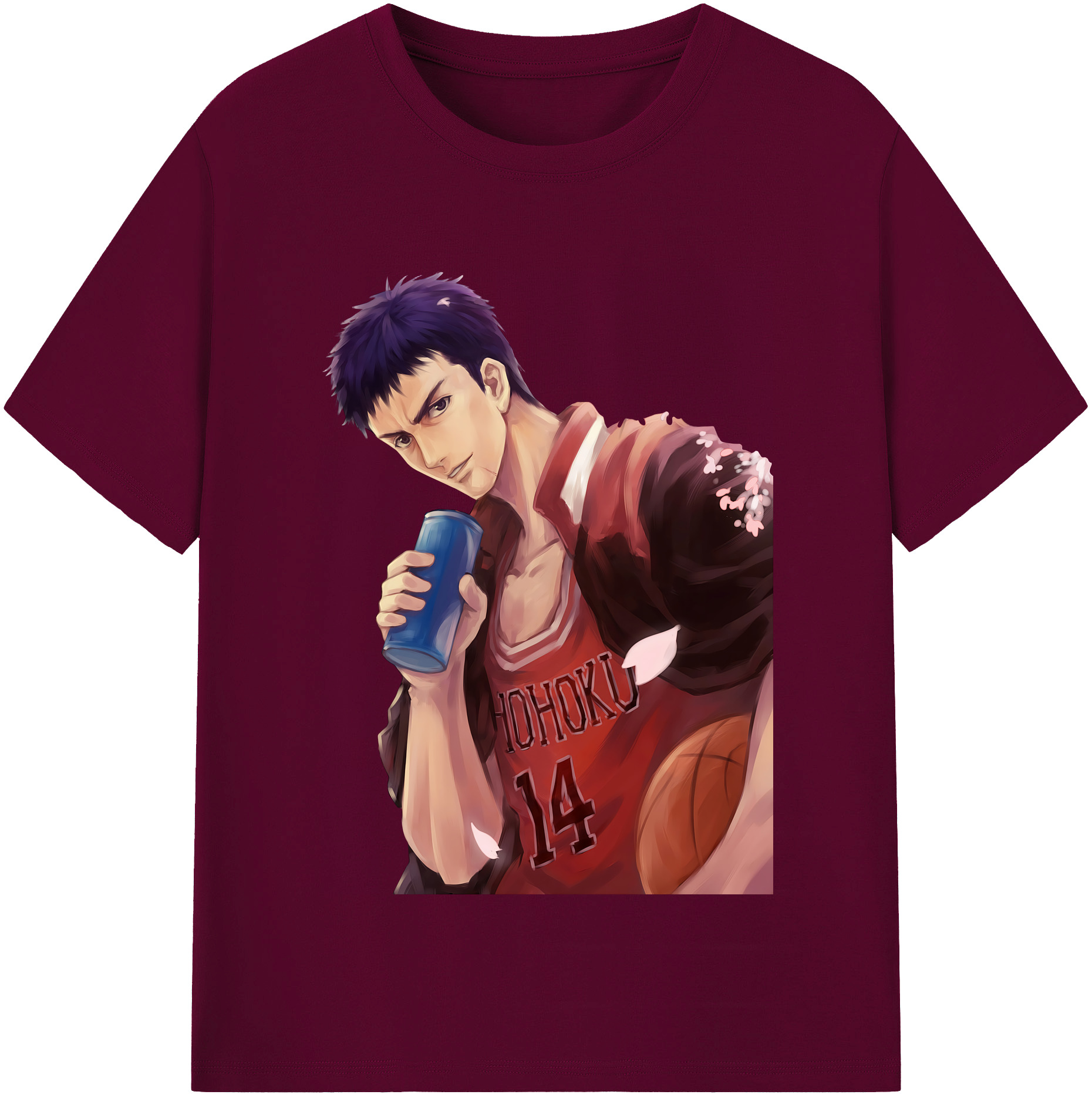 （画像用） SLAM DUNK／スラムダンク レディースカジュアルプリントTシャツ（綿100％）